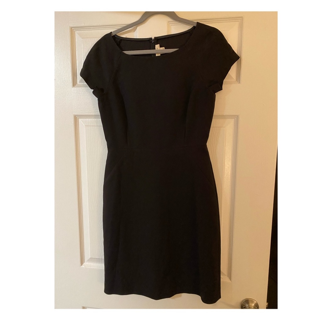 J Crew Black Dress